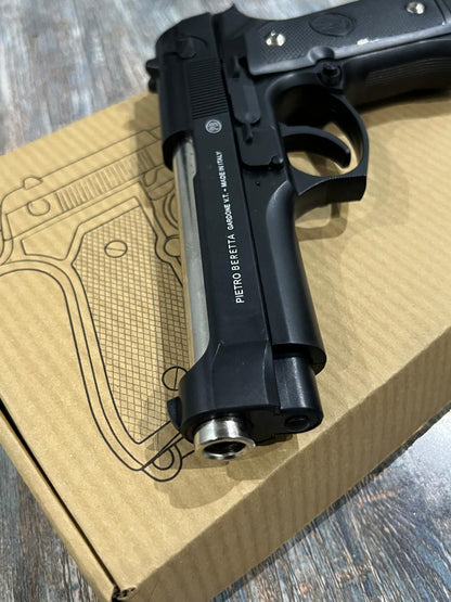 M92 Beretta Airsoft Toy Gun (Black & Silver)
