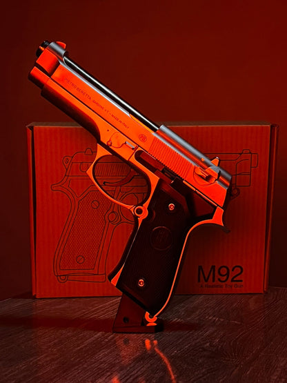 Silver M92 Beretta Airsoft Toy Gun – Realistic, Durable & Fun for Airsoft Enthusiasts