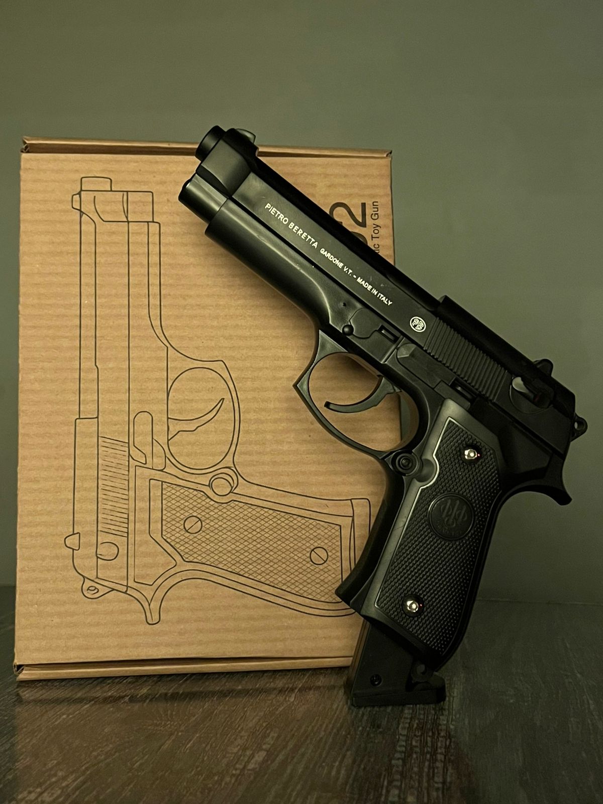 M92 Black Beretta Airsoft Toy Gun