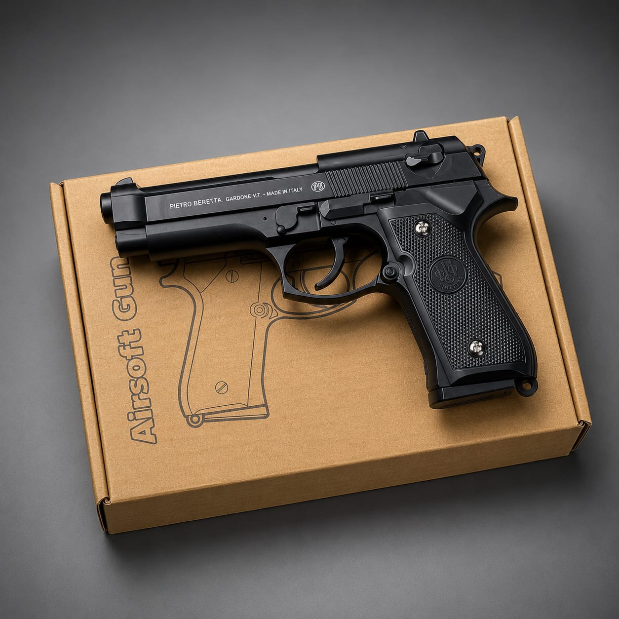 M92 Black Beretta Airsoft Toy Gun